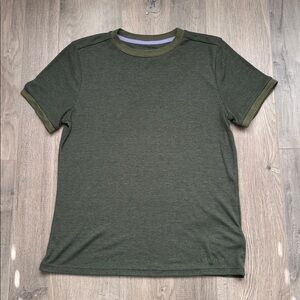 Marmot Olive Green Crew Neck Shirt